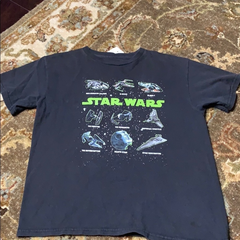 Youth Star Wars black tee